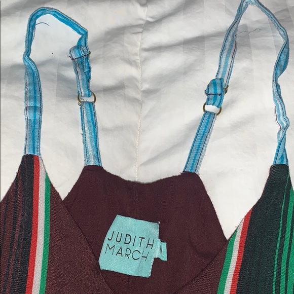 Judith March Serape fabric cinco de mayo outfit jumper adjustable strap - Picture 4 of 16